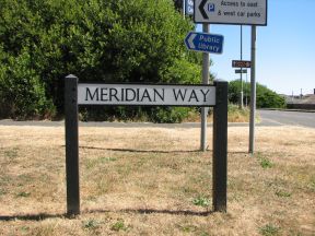 Greenwich Meridian Marker; England; East Sussex; Peacehaven